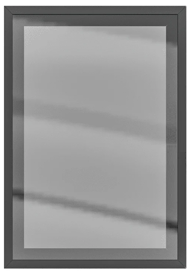Modern Glass Wardrobe Door Wine Pantry Cabinet Door 500mm (W50)