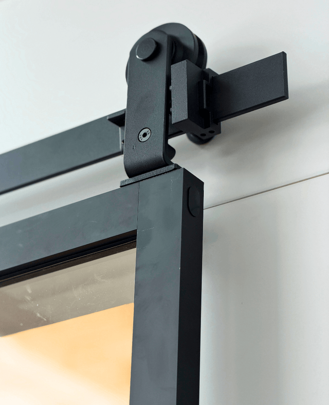 Clear Glass Bifold Barn Door (BDSBF10C)