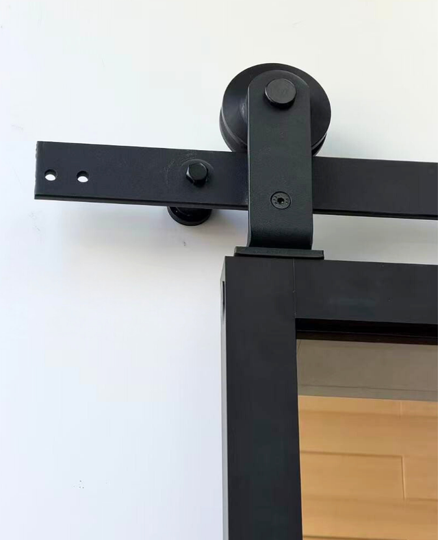 Clear Glass Bifold Barn Door (BDSBF10C)