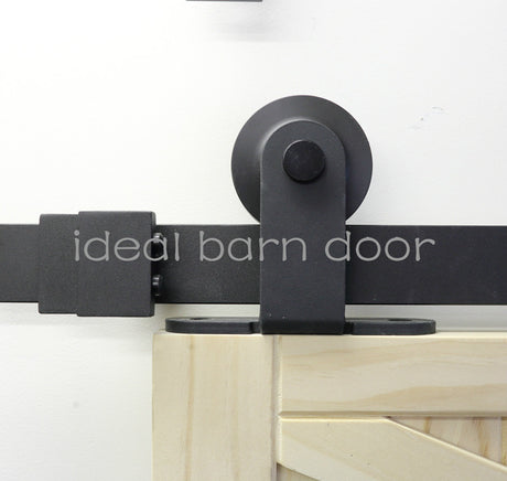 Top Mount No Joint Sliding Barn Door Hardware (B05)