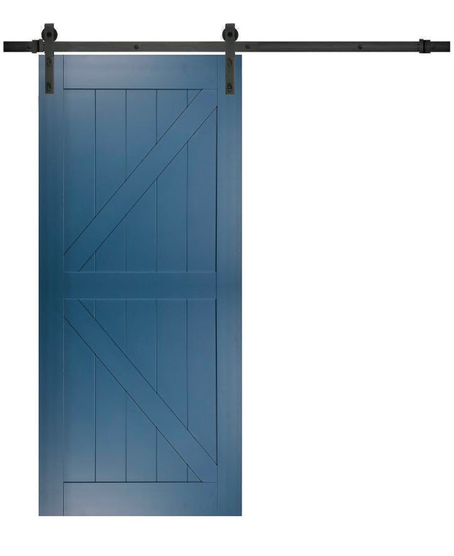 Capital Blue British Painted Barn Door (BD002B)