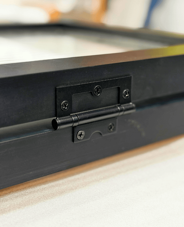 Clear Glass Bifold Barn Door (BDSBF18C)