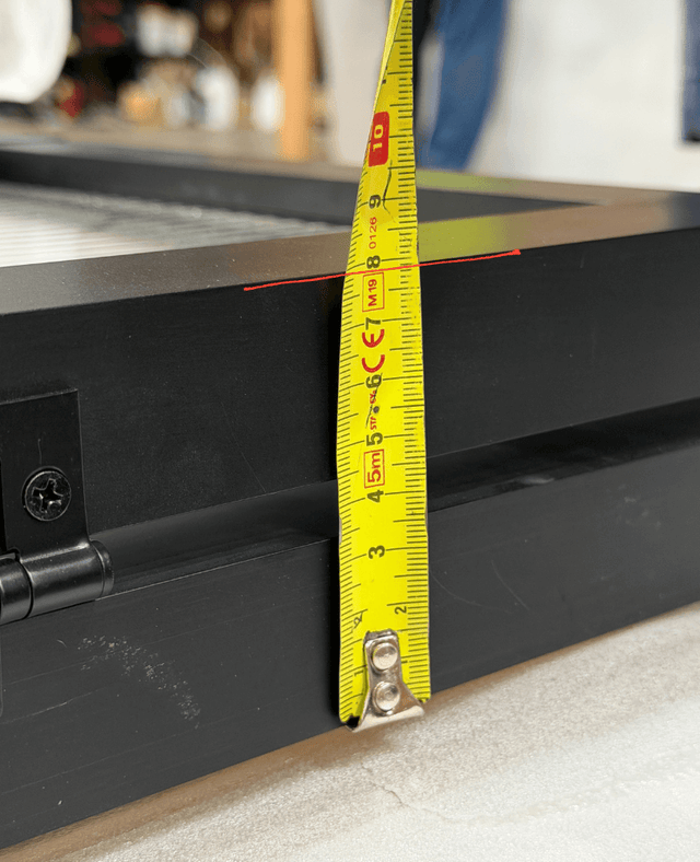 Clear Glass Bifold Barn Door (BDSBF18C)