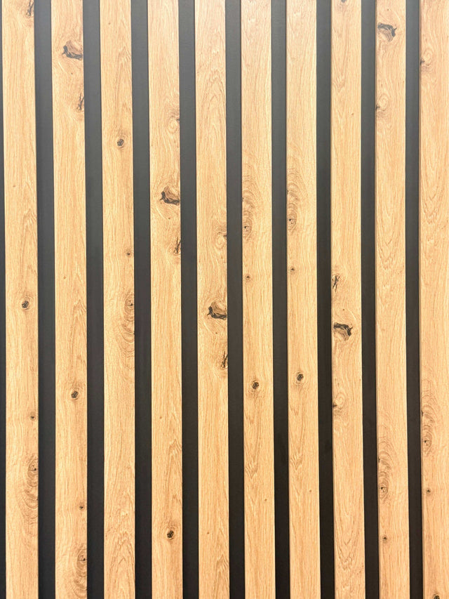 Acoustic Vertical Wood Slat Barn Door (BDVS01)