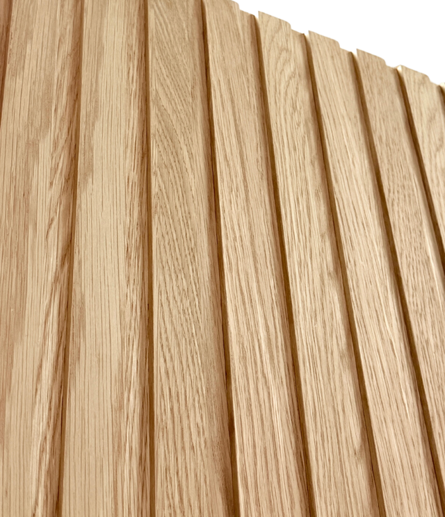 White Oak Vertical Wood Slat Barn Door (BDVS02)
