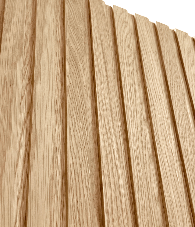 White Oak Vertical Wood Slat Barn Door (BDVS02)