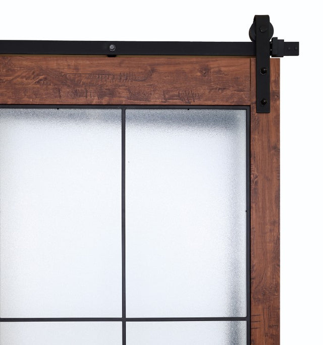 Farmhouse French Glass Barn Door BDWG06