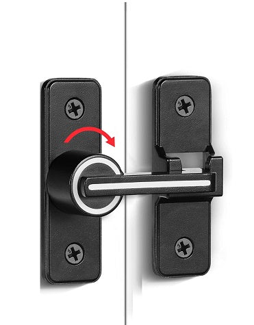 180 Degree Barn Door Latches Fluorescent sliding door Lock(DL05B-180)