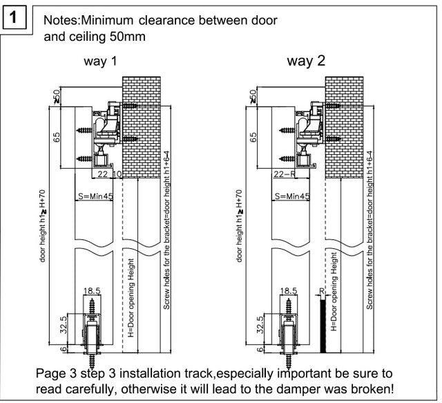 Invisible Door System for wooden doors (FLOET)