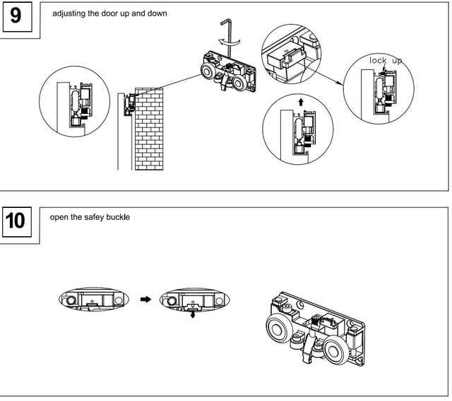 Invisible Door System for wooden doors (FLOET)