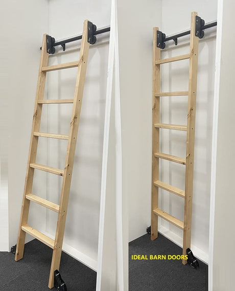 Folding Rolling Library Ladder Hardware