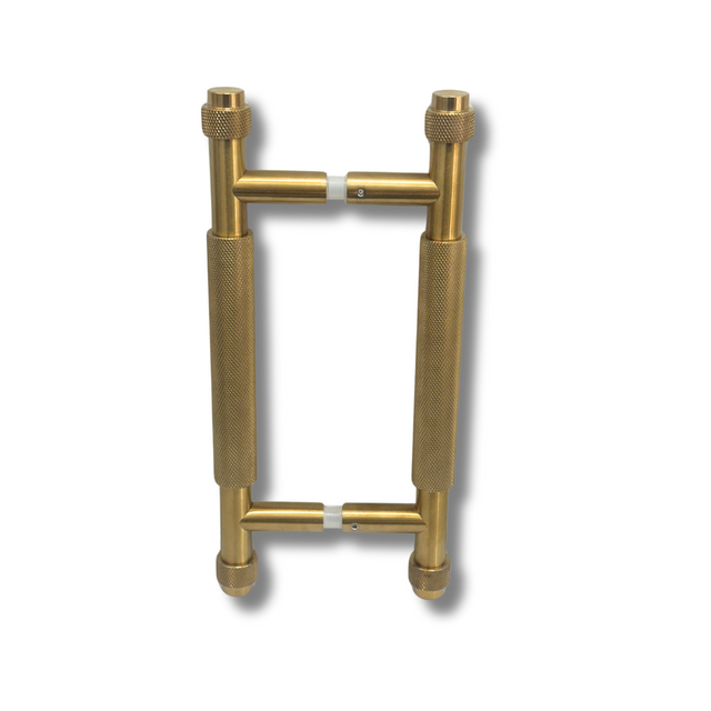 Luxury Double Door Handle Brass Color HB35G