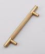 Brass Knurled Door Handle (KHG-275S)