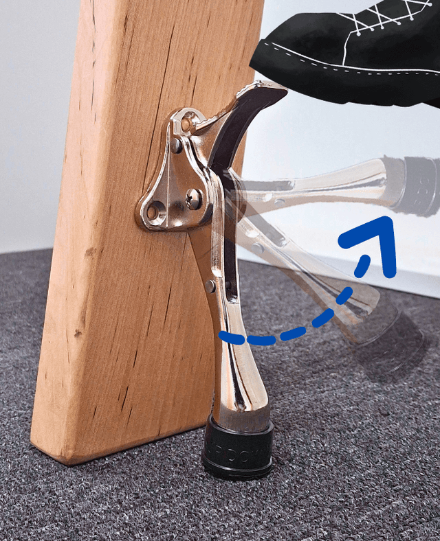 Metal Heavy Duty Door Stopper LDSTP-S-2