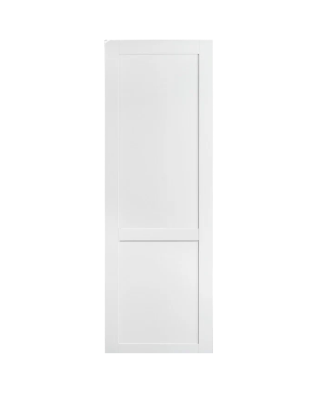 Internal Barn Doors 2P Shaker Prime BDRD02B