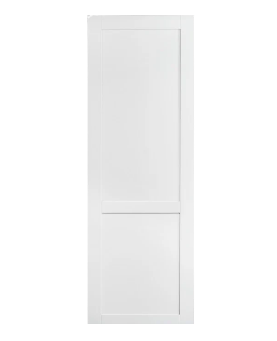 Internal Barn Doors 2P Shaker Prime BDRD02B