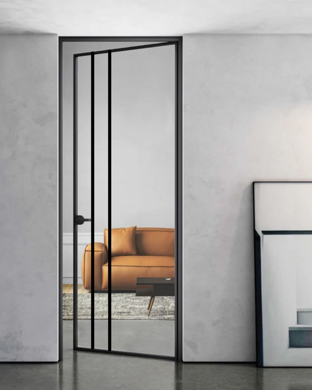 Slimline Single French Door with Door Jamb Clear Glass(SW36C)