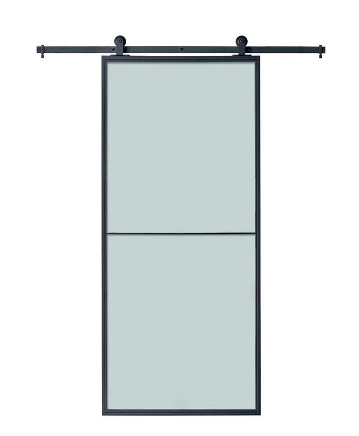 Steel Glass Barn Door (BDS06)