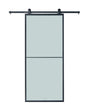 Steel Glass Barn Door (BDS06)