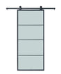 Steel Glass Barn Door (BDS08)