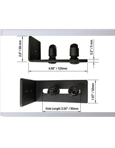 Adjustable Wall Mount Guide Stay Roller (WG-B1)