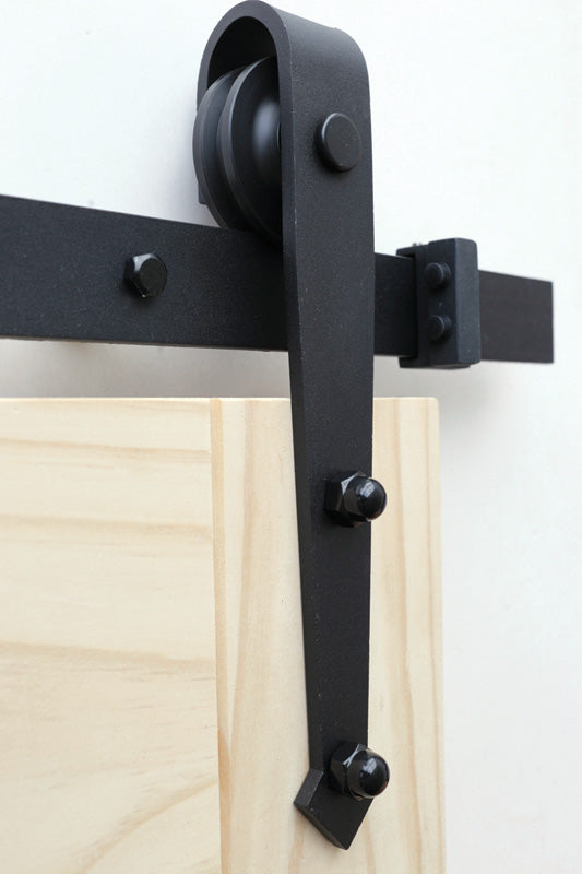 Arrow Side Mount No Joint Sliding Barn Door Hardware(B06)