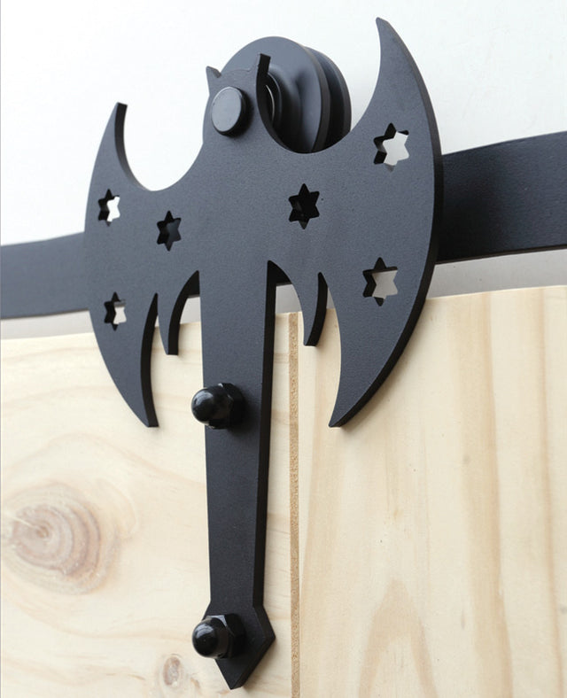 Battle Axe Barn Door Hardware M04