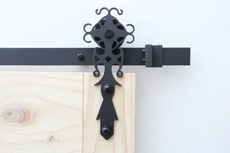 Plum Flower Barn Door Hardware M07