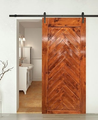 Herringbone Barn Door