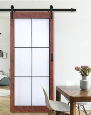Glass Barn Doors