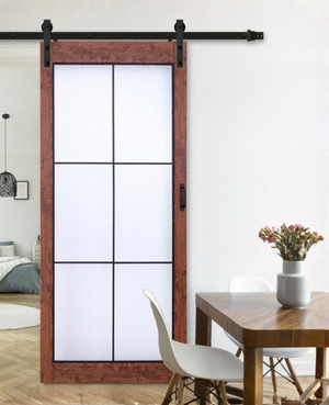 Glass Barn Doors