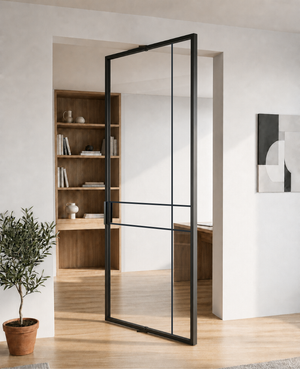 Centre Pivot Glass Door