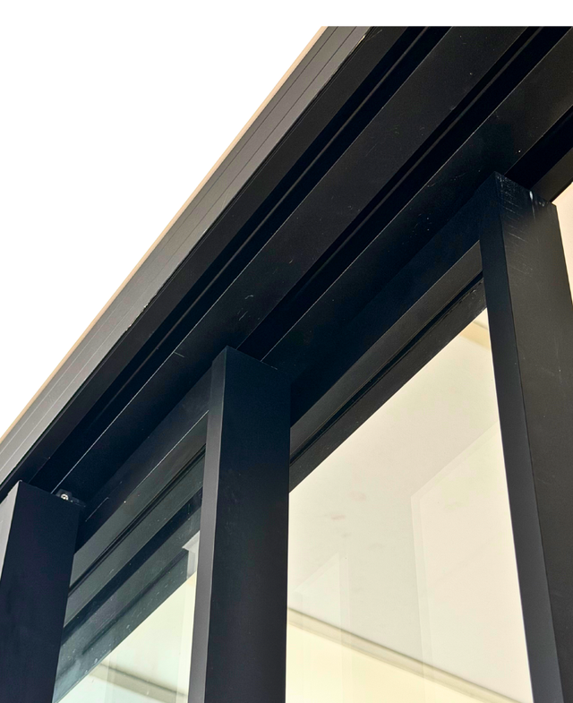 Slimline Sliding Glass Door Triple Doors 3 Panels Glass(Slimline-3D17C)