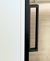 Slimline Sliding Glass Door Double Doors 3 Panel Glass (Slimline-2D17C)