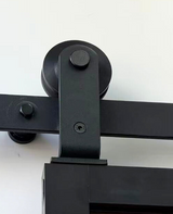 Reeded Glass Bifold Barn Door (BDSBF18R)