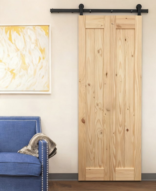 BiFold Barn Door( BDBF001) with Hardware