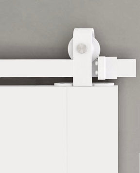 White Top Mount Barn door hardware B01W
