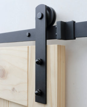 Side Mount Short No Joint Sliding Barn Door Hardware(B07)