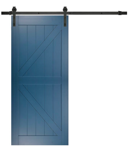 Capital Blue British Painted Barn Door (BD002B)