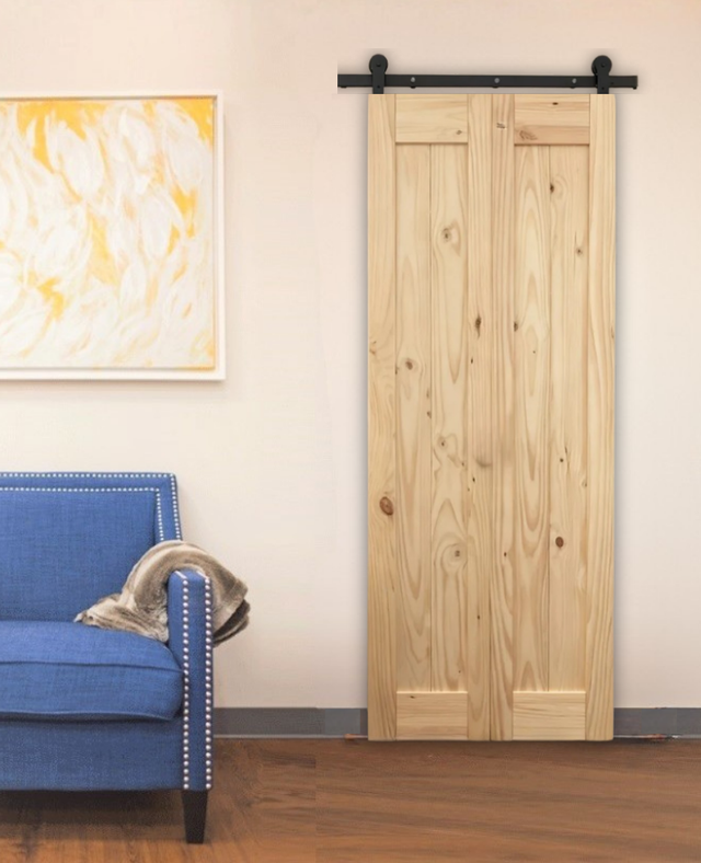 BiFold Barn Door( BDBF001) with Hardware