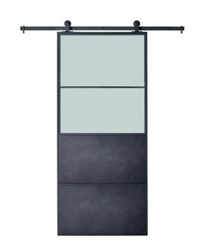 Steel Glass Barn Door  2400X720 (BDS09)