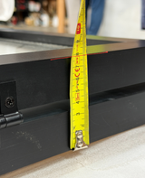 Reeded Glass Bifold Barn Door (BDSBF18R)