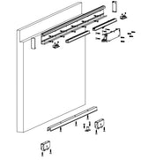 Invisible Door System for wooden doors (FLOET)