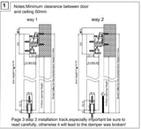 Invisible Door System for wooden doors (FLOET)