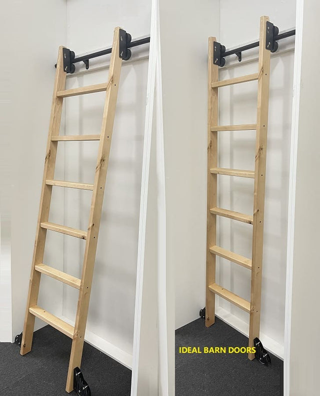Folding Rolling Library Ladder Hardware
