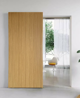 Concealed Sliding Door Ghost Barn Door Oak HPL Oak Doors (MFD01)