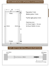 Internal Glass Pivot Doors offset Pivot Doors (PVT63A18C)