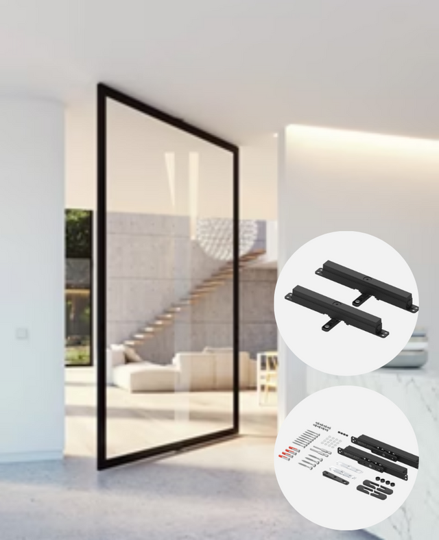 Pivot Hinges 150KG Stealthpivot XL