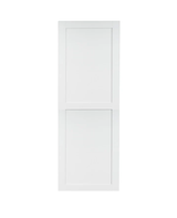 Internal Barn Doors 2P Shaker Prime BDRD02A