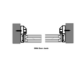 Slimline French Door with Door Jamb Clear Glass(SWA10C)